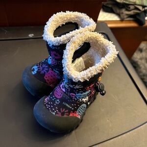 Bog Winter Boots with Fleece Lining - Girl